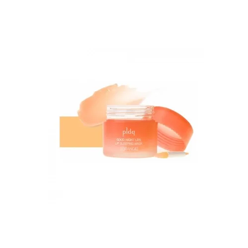 Нічна маска для губ апельсин pldq good night lips lip sleeping mask orange