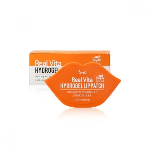 Патчі для зони губ PRRETI real vita hydrogel lip patch