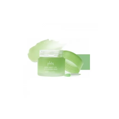 Нічна маска для губ яблуко лайм pldq good night lips lip sleeping mask apple lime
