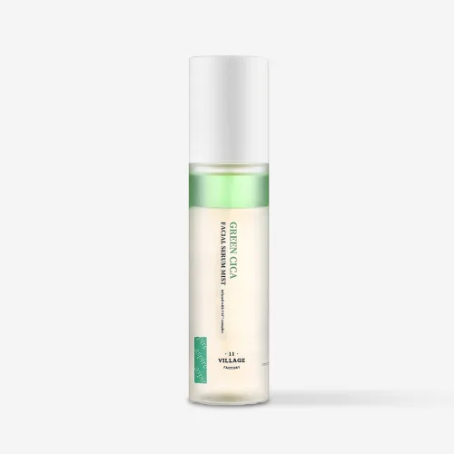Зволожуюча сироватка-міст для обличчя з центеллою 100 мл Village 11 Factory fresh dewy green cica facial serum mist