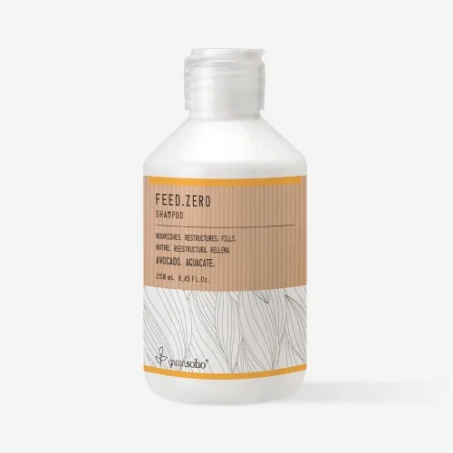 Живильний шампунь для волосся 250 мл GreenSoho feed.zero shampoo