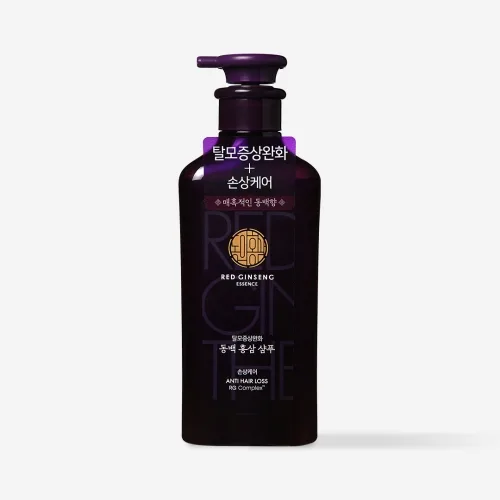 Шампунь для пошкодженого волосся 500 мл Aekyung dong-ui hong sam red ginseng anti hair loss shampoo