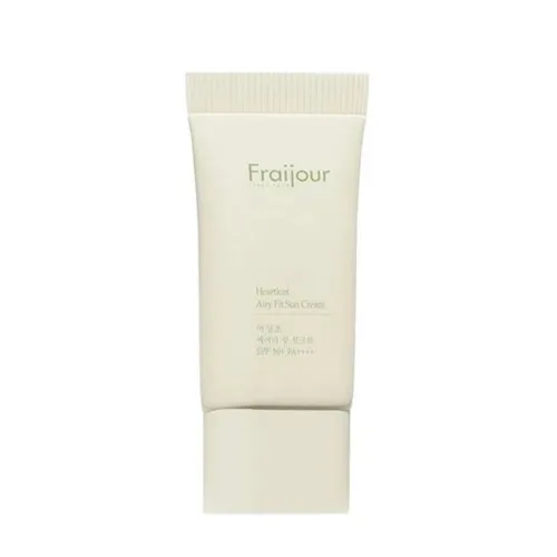 Сонцезахисний крем для обличчя 50 мл Fraijour heartleaf airy fit sun cream SPF 50+