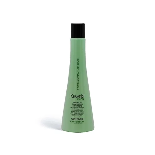 Шампунь для кучерявого волосся 250 мл Phytorelax Laboratories professional hair care revive your curls anti-frizz shampoo with liquid keratin and bamboo