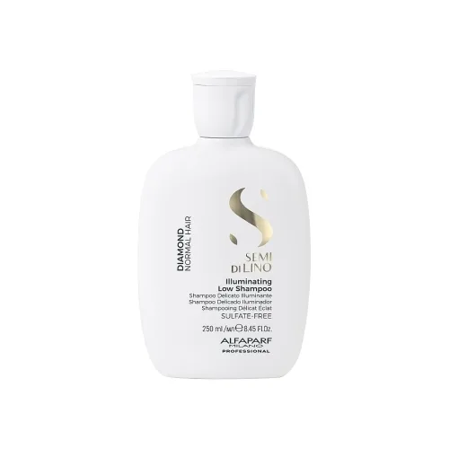 Шампунь з мікрокристалами 250 мл Alfaparf semi di lino diamond shampoo with microcrystals