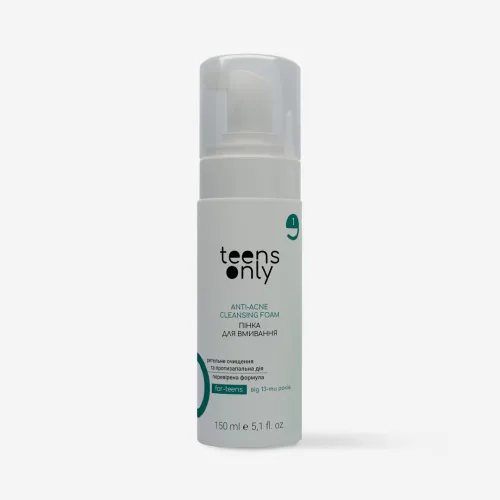 Пінка для вмивання 150 мл teens only for-teens anti-acne cleansing foam