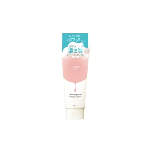 Очищувальна пінка для обличчя BCL momopuri peach moist cleansing wash
