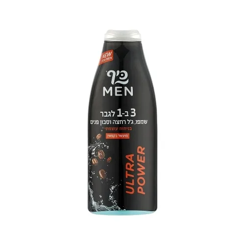 Гель для душу, волосся та обличчя для чоловіків 700 мл Keff ultra power shower gel