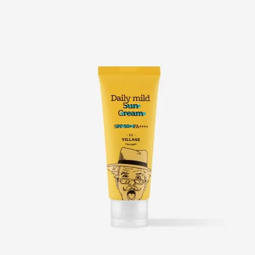 Сонцезахисний щоденний крем Village 11 Factory Daily Mild Sun Cream, SPF 50 + PA ++++, 50 мл