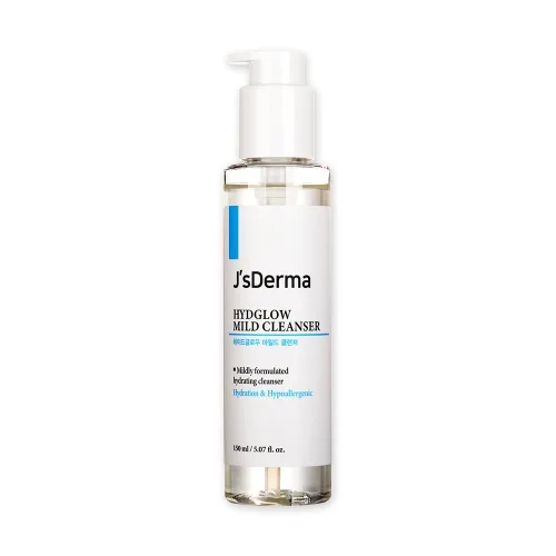 Гель для м якого очищення обличчя 150 мл J`sDerma gel for mild skin cleansing hydglow mild cleanser