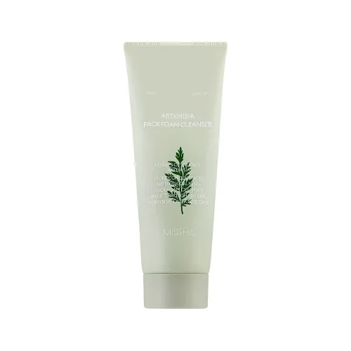 Маска-пінка для вмивання Missha Artemisia Calming Pack Foam Cleanser, очищувальна 150 мл