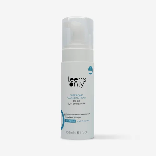 Пінка для вмивання 150 мл teens only pre-teens super-care cleansing foam