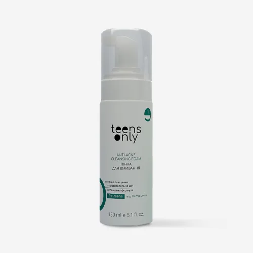 Пінка для вмивання 150 мл teens only soon-teens super-bubbly cleansing foam