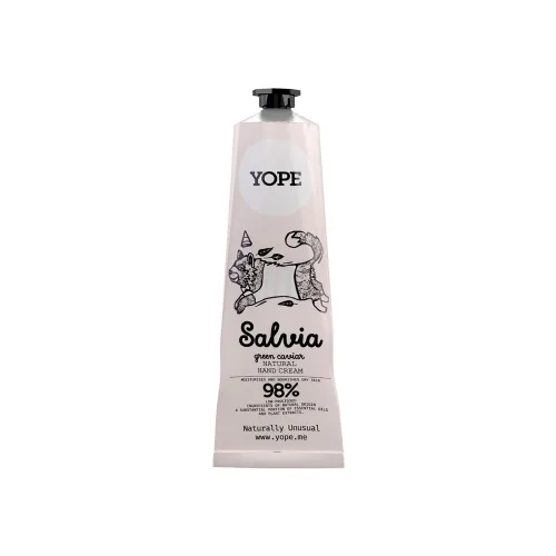 Крем для рук з екстрактами шавлії і зеленої ікри 100 мл YOPE salvia and green caviar hand cream
