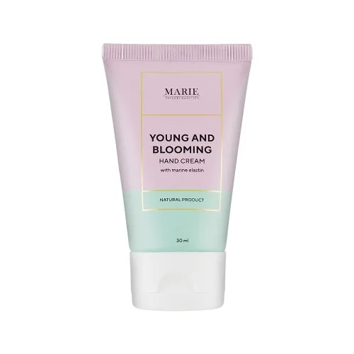 Крем для рук із морським еластином 30 мл Marie Fresh young and blooming hand cream with marine elastin