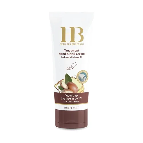Крем для рук та нігтів 100 мл Health&Beauty treatment hand&nail cream with argan oil