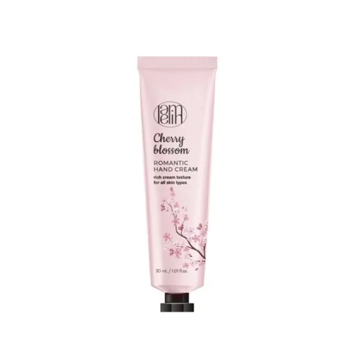 Крем для рук вишневий цвіт 30 мл Lamelin romantic hand cream cherry blossoms
