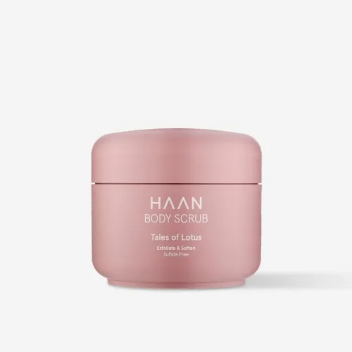 Скраб для тіла Poзповіді про лотос 200 мл HAAN body scrub new tales of lotus