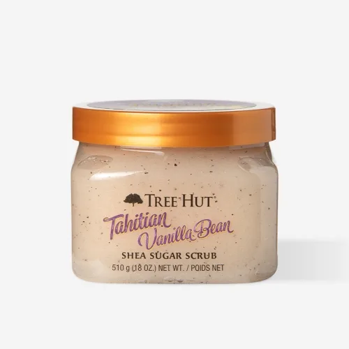 Цукровий скраб для тіла Таїтянська ваніль Tree Hut tahitian vanilla bean shea sugar scrub