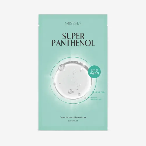 Відновлювальна маска для обличчя з пантенолом 25 мл Missha super panthenol repair mask