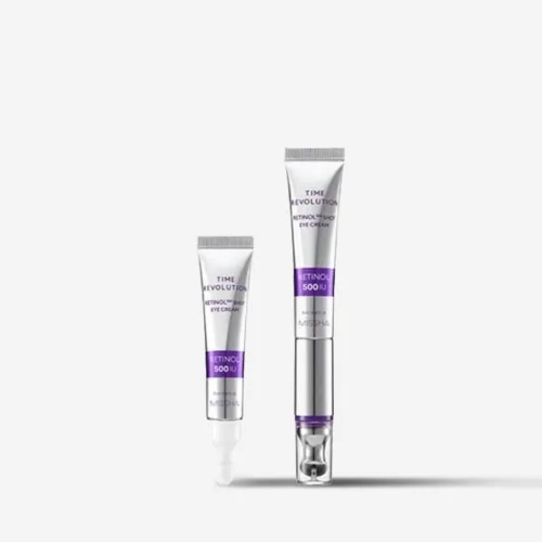 Набір кремів для повік з гальванічною насадкою MISSHA Time Revolution Retinol 500 Shot Galvanic Eye Cream Duo Set 15+15 мл