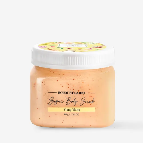 Цукровий скраб для тіла з ароматом іланг-ілангу Bouquet Garni sugar body scrub ylang ylang