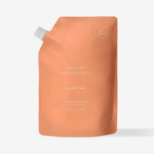 Рідке мило для рук Таємничий захід (запасний блок) 350 мл HAAN hand soap sunset fleur refill