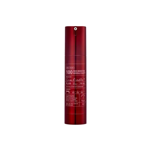 VT Cosmetics Red Booster Reedle Shot 100 концентрована сироватка для шкіри проти ознак старіння 50 мл