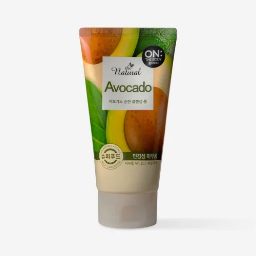 Пінка для вмивання з екстрактом авокадо 120 мл LG Household & Health Care on the body foam cleanse avocado