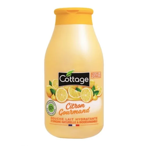 Зволожуюче молочко для душу "Вишуканий лимон" Cottage Gourmet Lemon Moisturizing Shower Milk