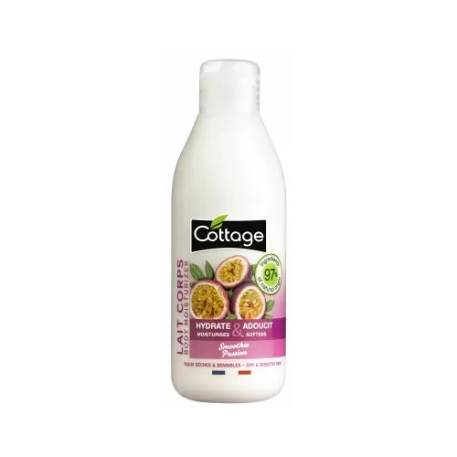 Зволожувальне молочко для тіла Маракуя 200 мл Cottage body moisturizer smoothie passion