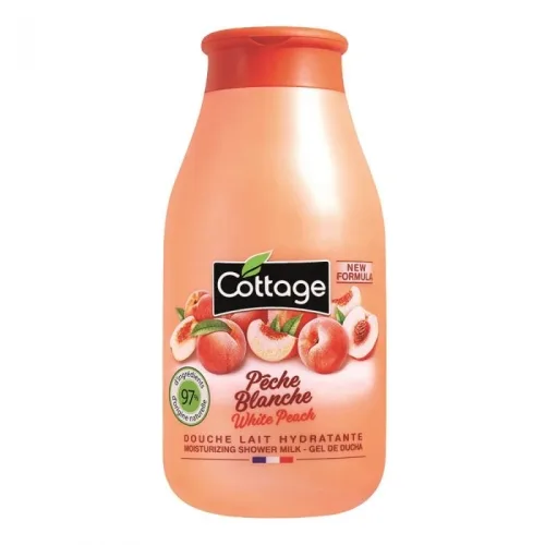 Зволожуюче гель-молочко для душу, 250 мл 250 мл Cottage White Peach