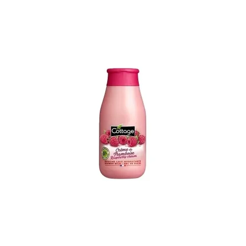 Зволожуюче гель-молочко для душу 50 мл Cottage shower milk raspberry cream