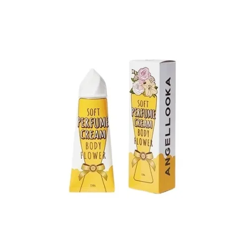 Парфумований крем для тіла Жасминовий апельсин 150 мл Angellooka soft perfume cream body flower orange jasmine