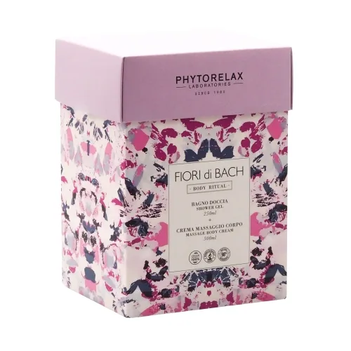 Подарунковий набір для тіла з квітковим ароматом 550 мл PHYTORELAX bach flowers