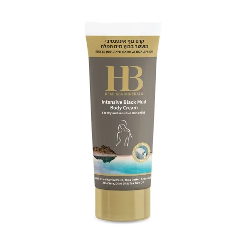Крем для тіла із мінералами Мертвого моря 200 мл Health & Beauty Intensive Black Mud Body Cream