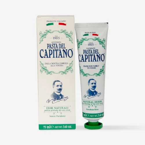 Зубна паста з натуральних трав 75 мл Pasta Del Capitano 1905 Natural Herbs Toothpaste