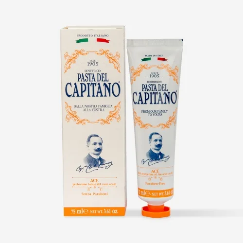 Зубна паста вітамінна 75 мл Pasta Del Capitano Premium Collection Edition Recipe 1905 ACE Toothpaste