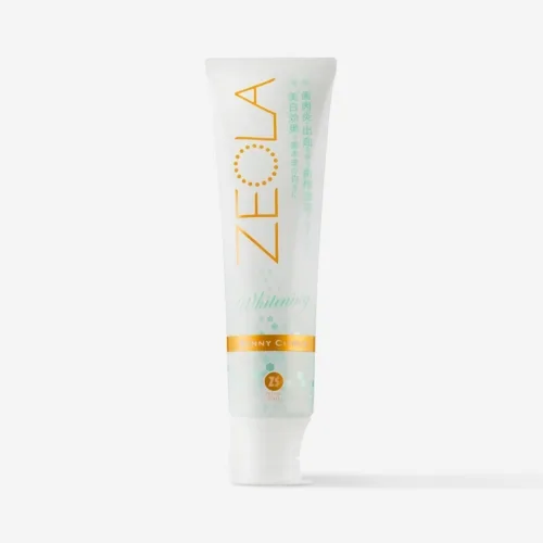 Зубна паста відбілююча Сонячний цитрус Nippon Zettoc Style Zeola White Sunny Citrus