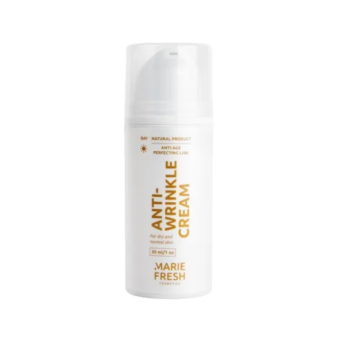 Денний крем проти зморшок для сухої та нормальної шкіри 30 мл MARIE FRESH anti-wrinkle day cream for dry and normal skin