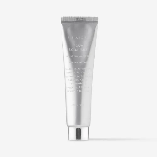 Крем для обличчя зі скваланом 60 мл S.NATURE aqua squalane moisturizing cream