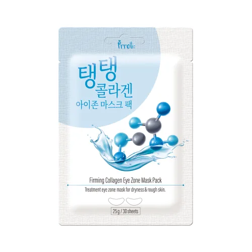 Тканинні патчі для зони навколо очей з колагеном PRRETI firming collagen eye zone mask pack