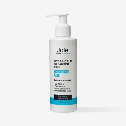 Гель для вмивання зволожувальний і заспокійливий 200 мл Jole calming cleanser