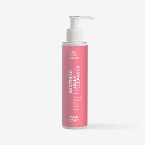 Заспокійливий гель для вмивання сухої та нормальної шкіри 150 мл MARIE FRESH soothing jelly cleanser