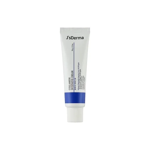 Крем для комплексного зволоження з керамідами і колагеном 50 мл J`sDerma complex moisturizing cream with ceramides and collagen collamide intensive cream
