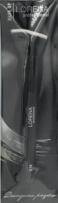 LORENA Professional пензлик для основи, пудри та рум'ян скошений Slanted powder Brush, 1 шт
