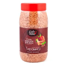 Сіль Dolce Vero для ванн Тирамісу 550 г