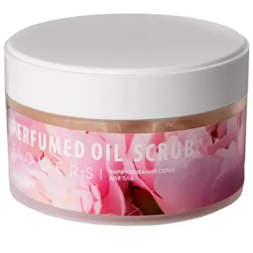 Скраб для тіла "Flowers" Hillary Perfumed Oil Scrub Flowers