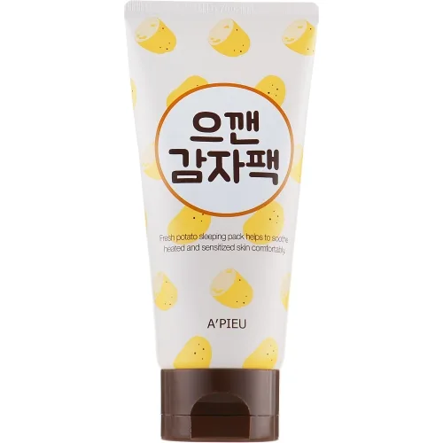 Картопляна нічна маска Apieu Mashsed Potato Pack для гладкості шкіри, 130 мл