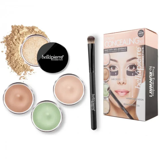 Bellapierre Extreme Concealing Kit - Набір консілерів для корекції обличчя